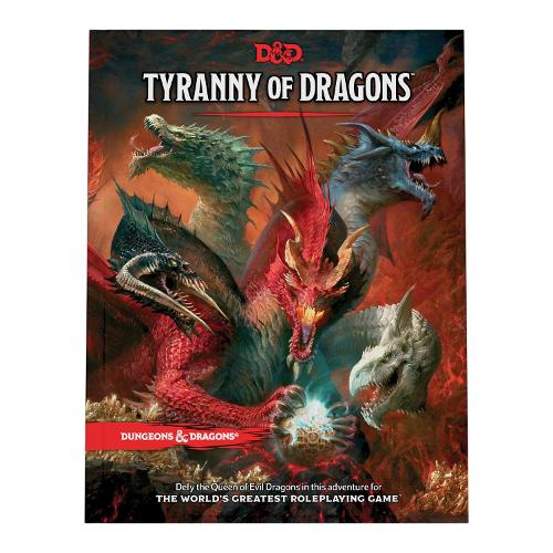Tyranny of Dragons (D&D Adventure Book – combines Hoard of the Dragon Queen + The Rise of Tiamat) (Dungeons & Dragons