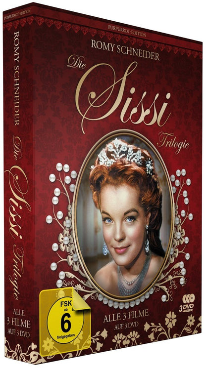Sissi Trilogie - Purpurrot-Edition - Filmjuwelen