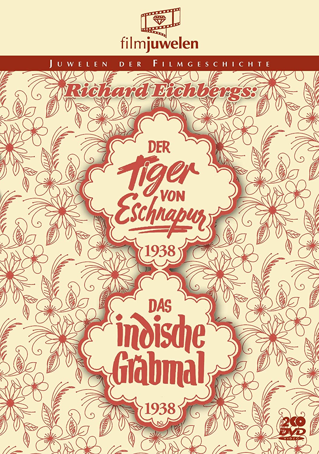 Richard Eichberg: Der Tiger von Eschnapur (1938) / Das indische Grabmal (1938) (Filmjuwelen)