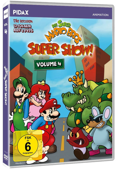 Die Super Mario Bros. Super Show!, Vol. 4 / Weitere 13 Folgen mit dem berühmten Videospiel-Duo + 2 Bonusepisoden (Pidax Animation)