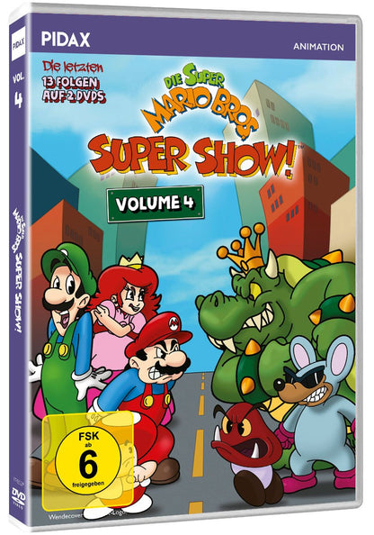 Die Super Mario Bros. Super Show!, Vol. 4 / Weitere 13 Folgen mit dem berühmten Videospiel-Duo + 2 Bonusepisoden (Pidax Animation)