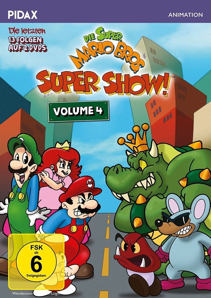 Die Super Mario Bros. Super Show!, Vol. 4 / Weitere 13 Folgen mit dem berühmten Videospiel-Duo + 2 Bonusepisoden (Pidax Animation)