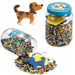 Hama- Cuentas y tableros Perforados en Tina, Multicolor, Medium (10.2021