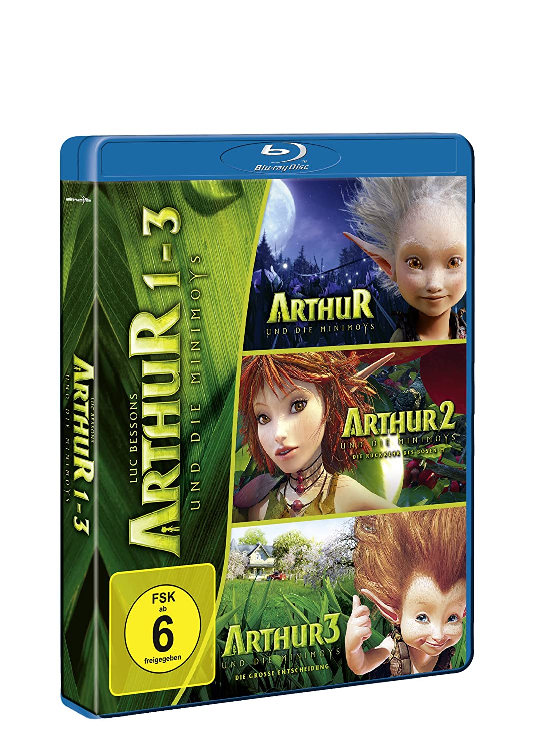 Arthur und die Minimoys 1-3