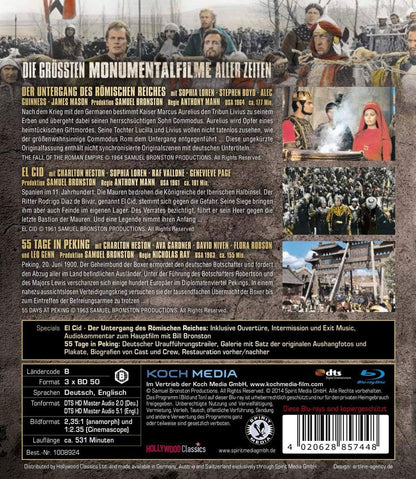 Die grössten Monumentalfilme aller Zeiten