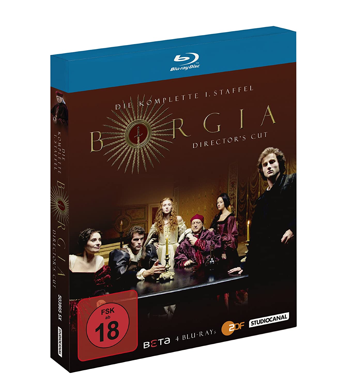 Borgia - (Complete Season 1) - 4-Disc Set ( Borgia ) ( Borgia - Complete Season One )