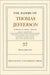 The Papers of Thomas Jefferson, Volume 37
