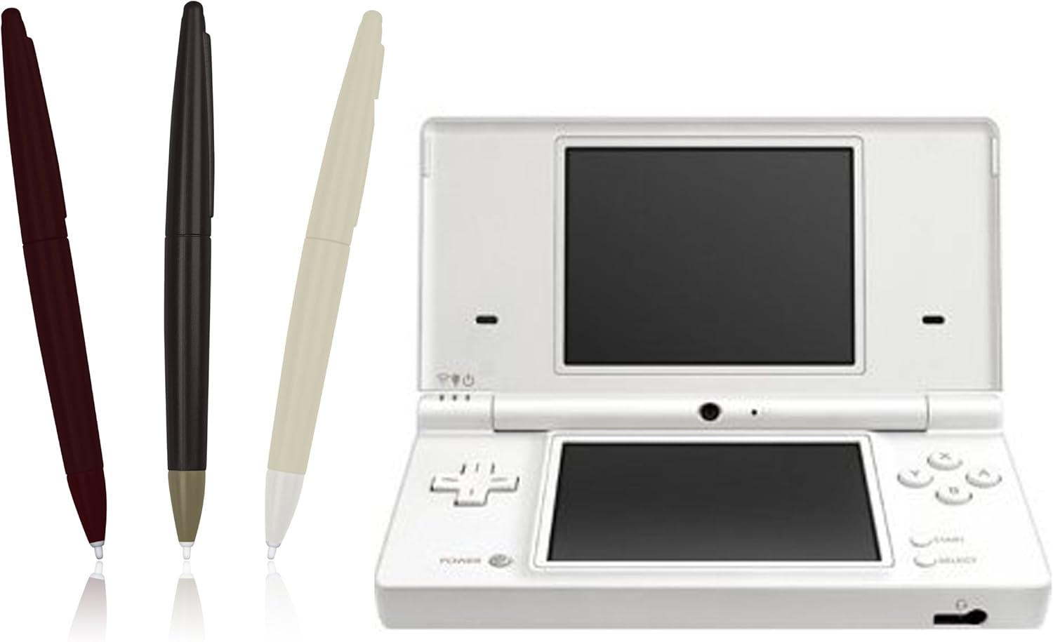 Playfect Advanced Super Stylus Set includes 3 x Extra Large, Colourful and Comfortable Styli Compatible with Nintendo DSi XL