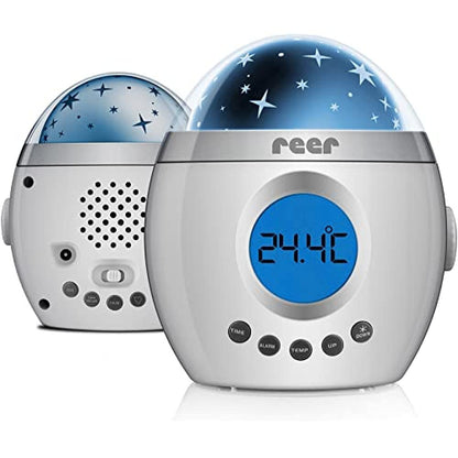 reer 52050 MyMagicStarlight sleep light with star projector and music function, 1 piece (1 pack