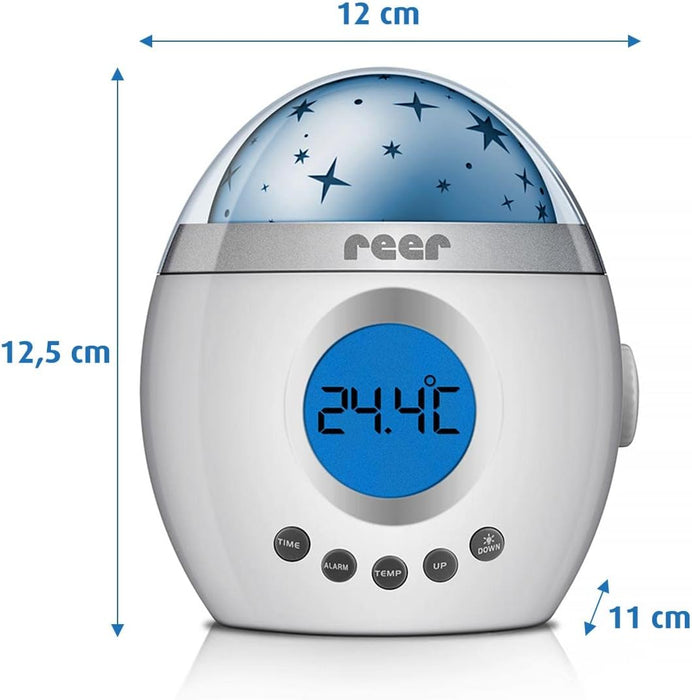 reer 52050 MyMagicStarlight sleep light with star projector and music function, 1 piece (1 pack