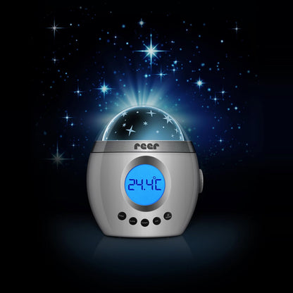 reer 52050 MyMagicStarlight sleep light with star projector and music function, 1 piece (1 pack