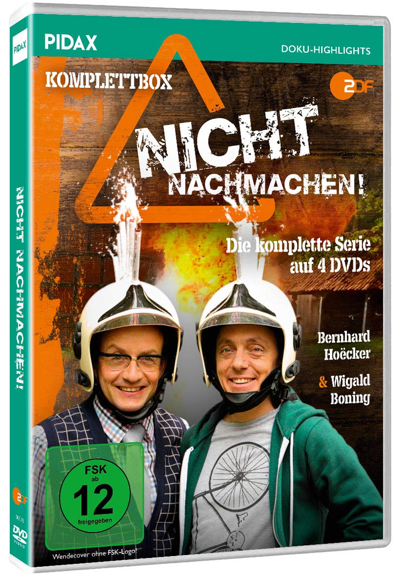 Nicht nachmachen! - Komplettbox / Die komplette Dokutainment-Serie mit Wigald Boning & Bernhard Hoëcker (Pidax Doku-Highlights)