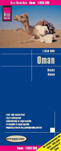 Oman Map GPS (Oman (1:850.000)): reiß- und wasserfest (world mapping project