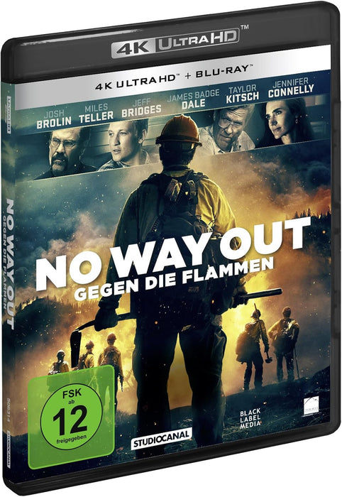 No Way Out - Gegen die Flammen (4K Ultra-HD) (+ 2D-Blu-ray