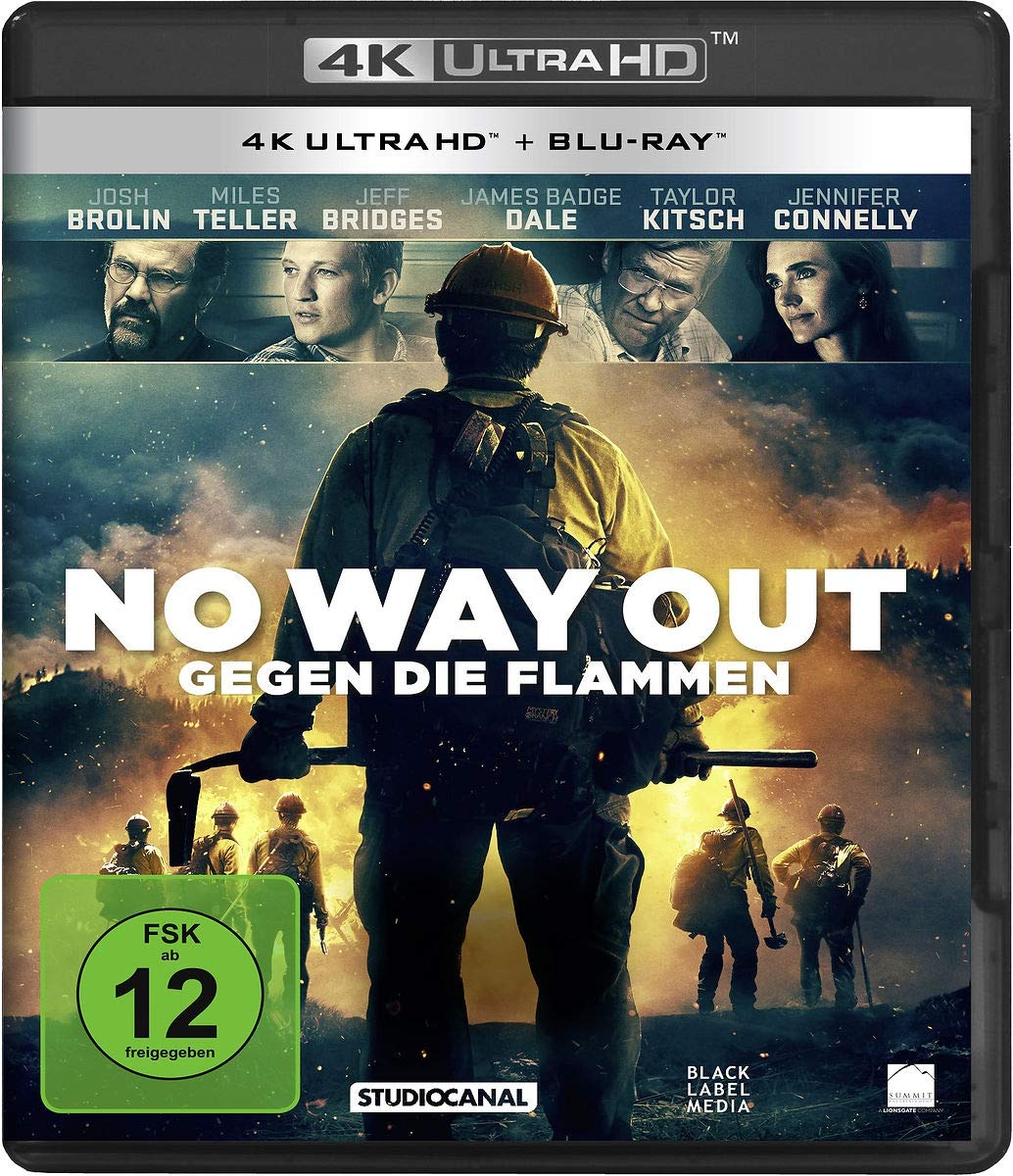 No Way Out - Gegen die Flammen (4K Ultra-HD) (+ 2D-Blu-ray