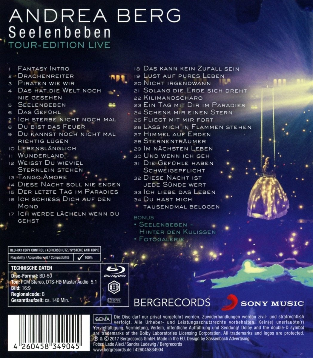 Andrea Berg - Seelenbeben - Tour-Edition Live