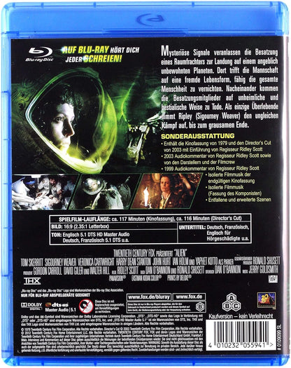 Tom Skerritt, Sigourney Weaver, Veronica Cartwright, Yaphet Kotto, Harry Dean Stanton - Alien,blu-r.0109099