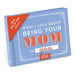 Knock Knock What I Love About Being Your Mom Book Fill in the Love Fill-in-the-Blank Book & Gift Journal