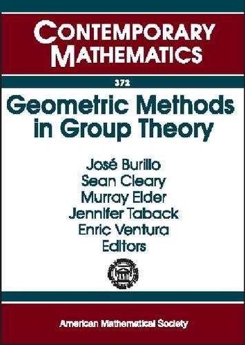 Geometric Methods in Group Theory