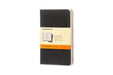 Moleskine Ruled Cahier - Black Cover (3 Set)