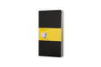 Moleskine Squared Cahier L - Black Cover (3 Set)