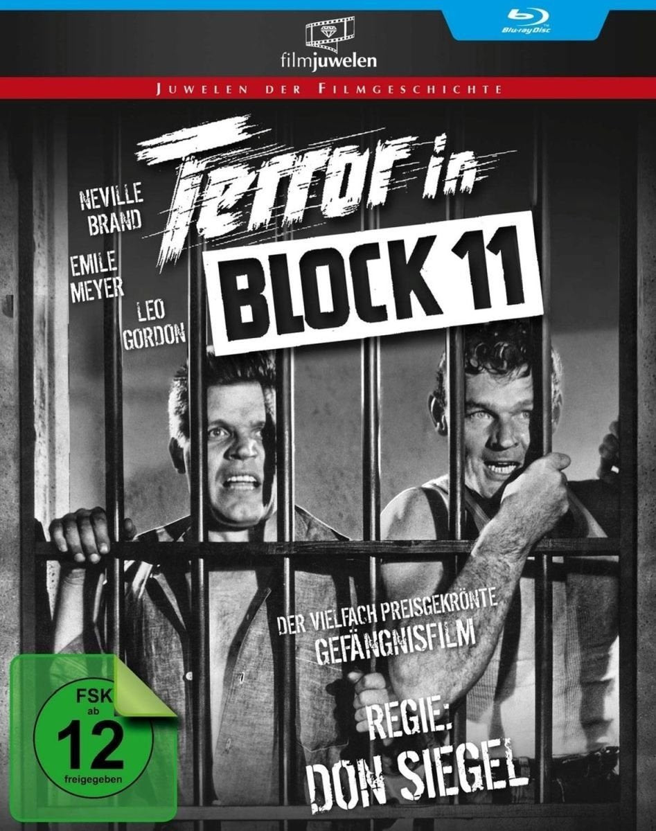 Terror in Block 11 (Riot in Cell Block 11) - Preisgekröntes Gefängnisdrama von 1954 (Filmjuwelen)