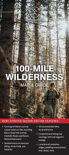 100-Mile Wilderness Map & Guide (The Appalacian Mtn Club