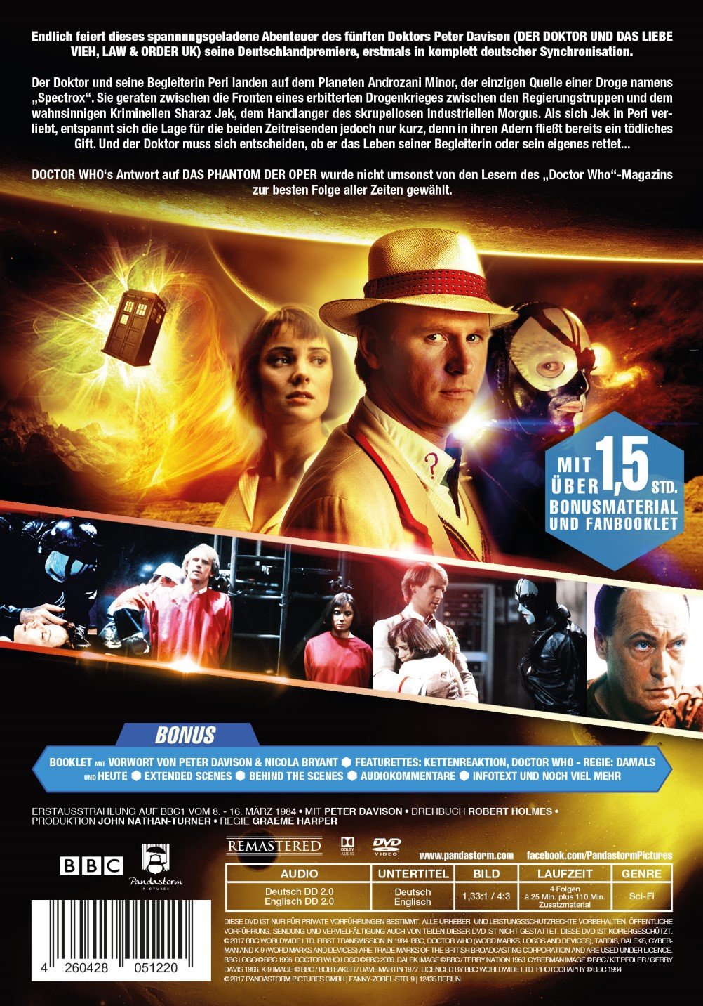 Doctor Who (Fünfter Doktor) - Die Höhlen von Androzani
