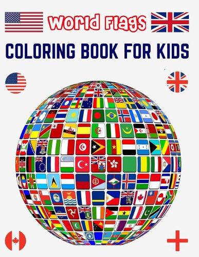 World Flags Coloring Book for Kids