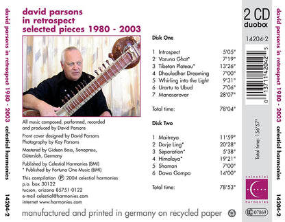 David Parsons: In Retrospect
