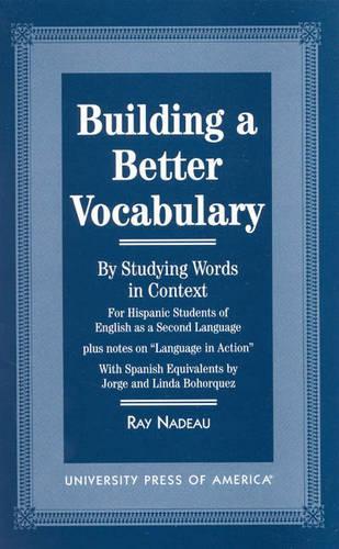 Building a Better Vocabulary