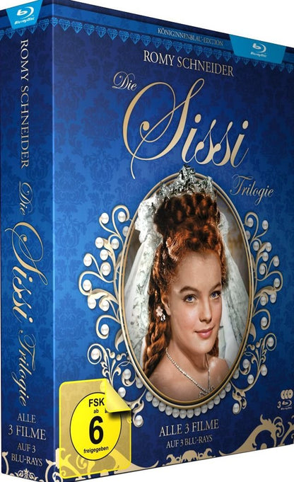 Sissi Trilogie - Königinnenblau-Edition - Filmjuwelen
