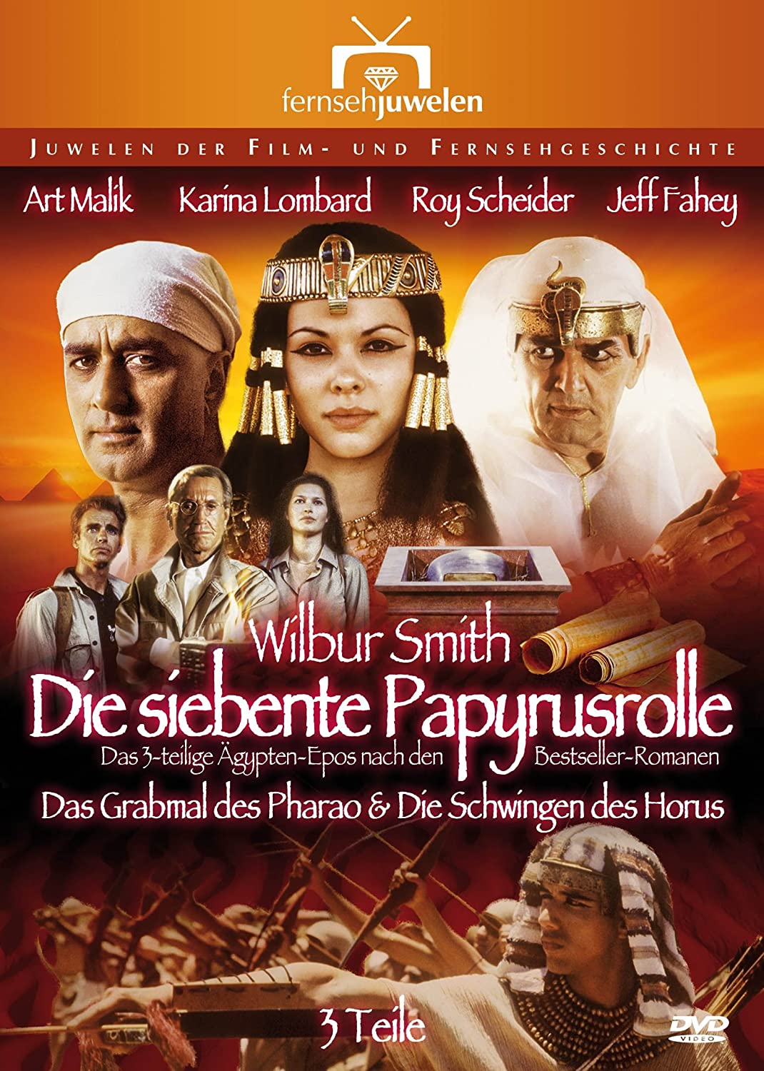 CONNOR, KEVIN - DIE SIEBENTE PAPYRUSROLLE - TEIL 1-3