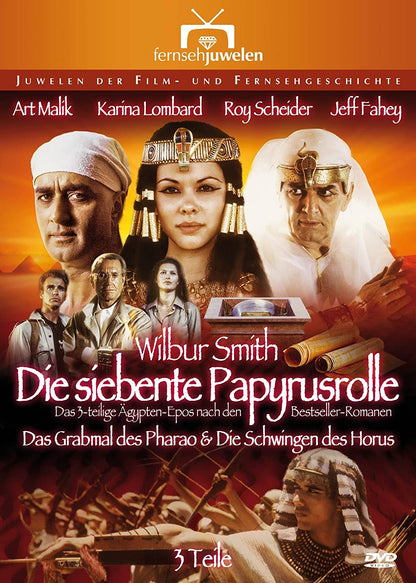 CONNOR, KEVIN - DIE SIEBENTE PAPYRUSROLLE - TEIL 1-3