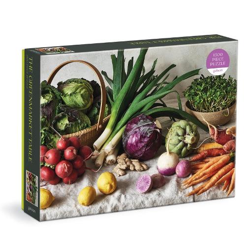 Greenmarket Table 1500 Piece Puzzle