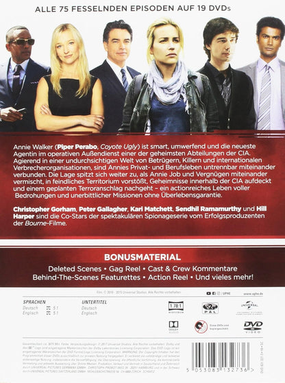 Covert Affairs - Die komplette Serie (19 Discs)