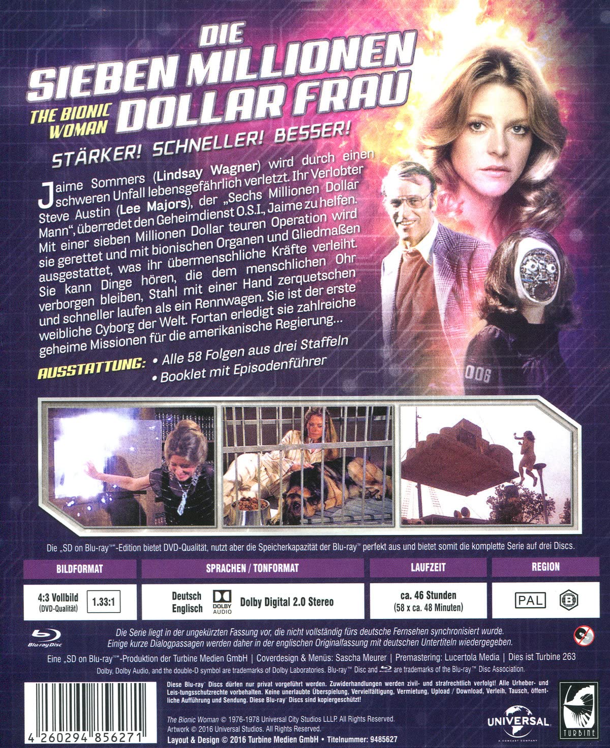 Die sieben Millionen Dollar Frau - Die komplette Serie - Mediabook (SD on Blu-ray