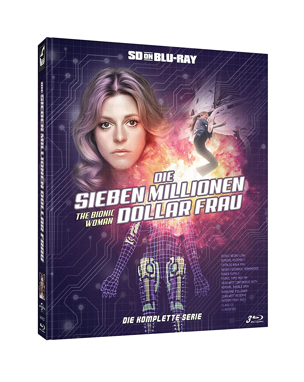 Die sieben Millionen Dollar Frau - Die komplette Serie - Mediabook (SD on Blu-ray