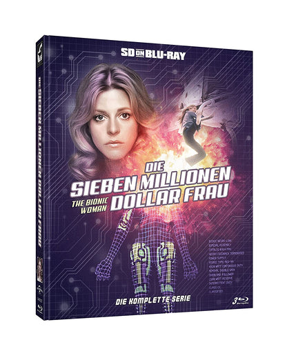 Die sieben Millionen Dollar Frau - Die komplette Serie - Mediabook (SD on Blu-ray