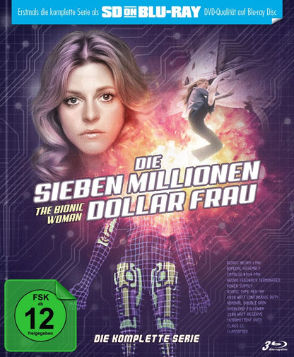 Die sieben Millionen Dollar Frau - Die komplette Serie - Mediabook (SD on Blu-ray