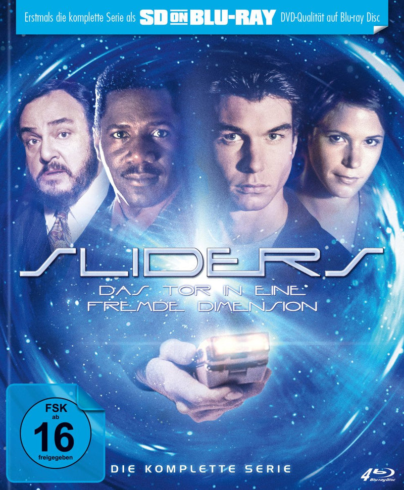 Sliders - Das Tor in eine fremde Dimension - Die komplette Serie - Mediabook (SD on Blu-ray)