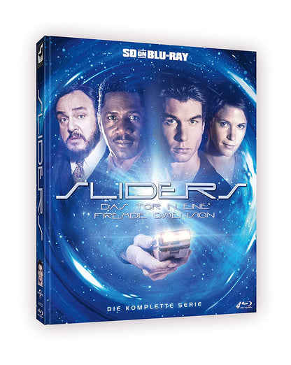 Sliders - Das Tor in eine fremde Dimension - Die komplette Serie - Mediabook (SD on Blu-ray)