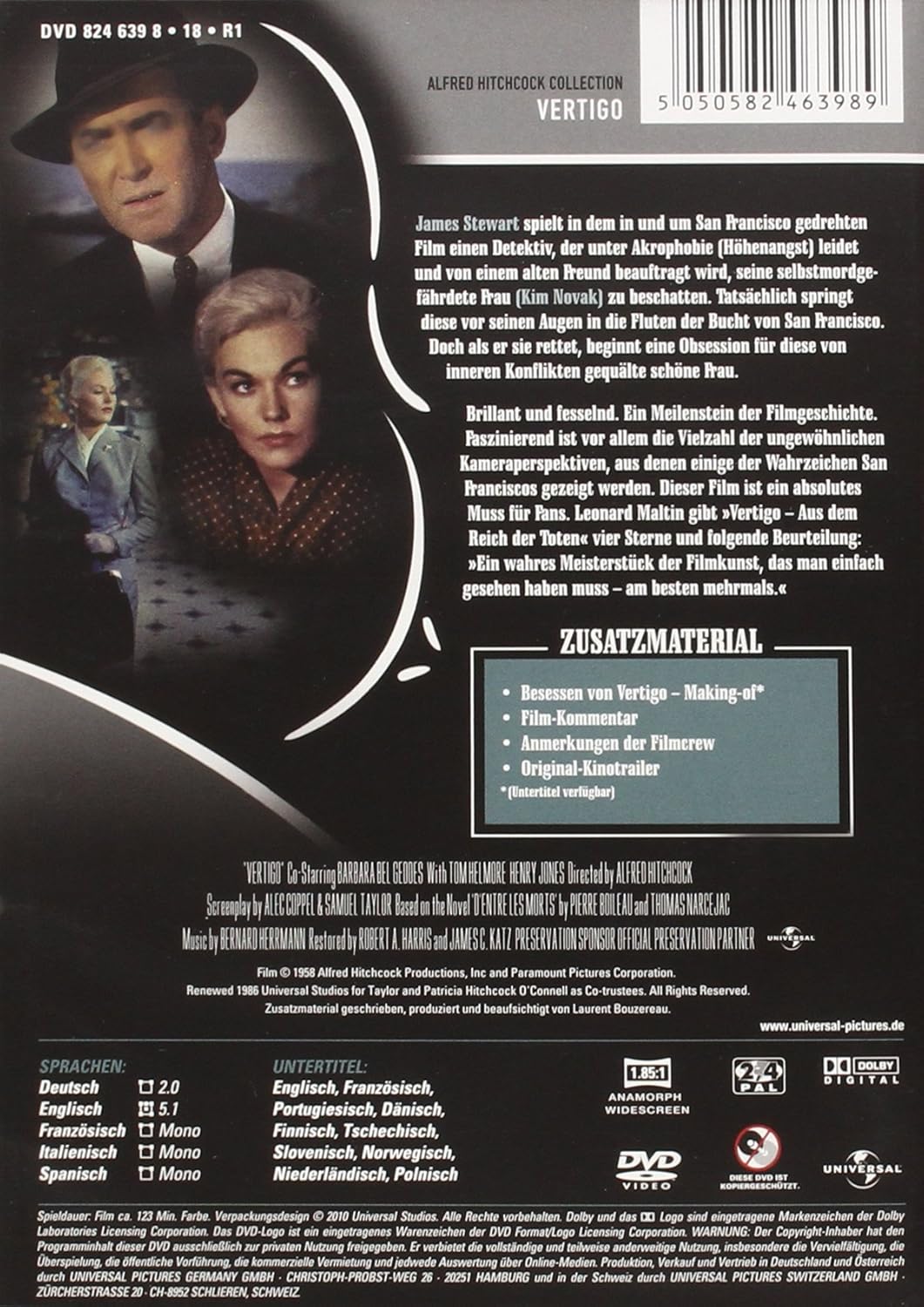 Alfred Hitchcock Collection-Vertigo