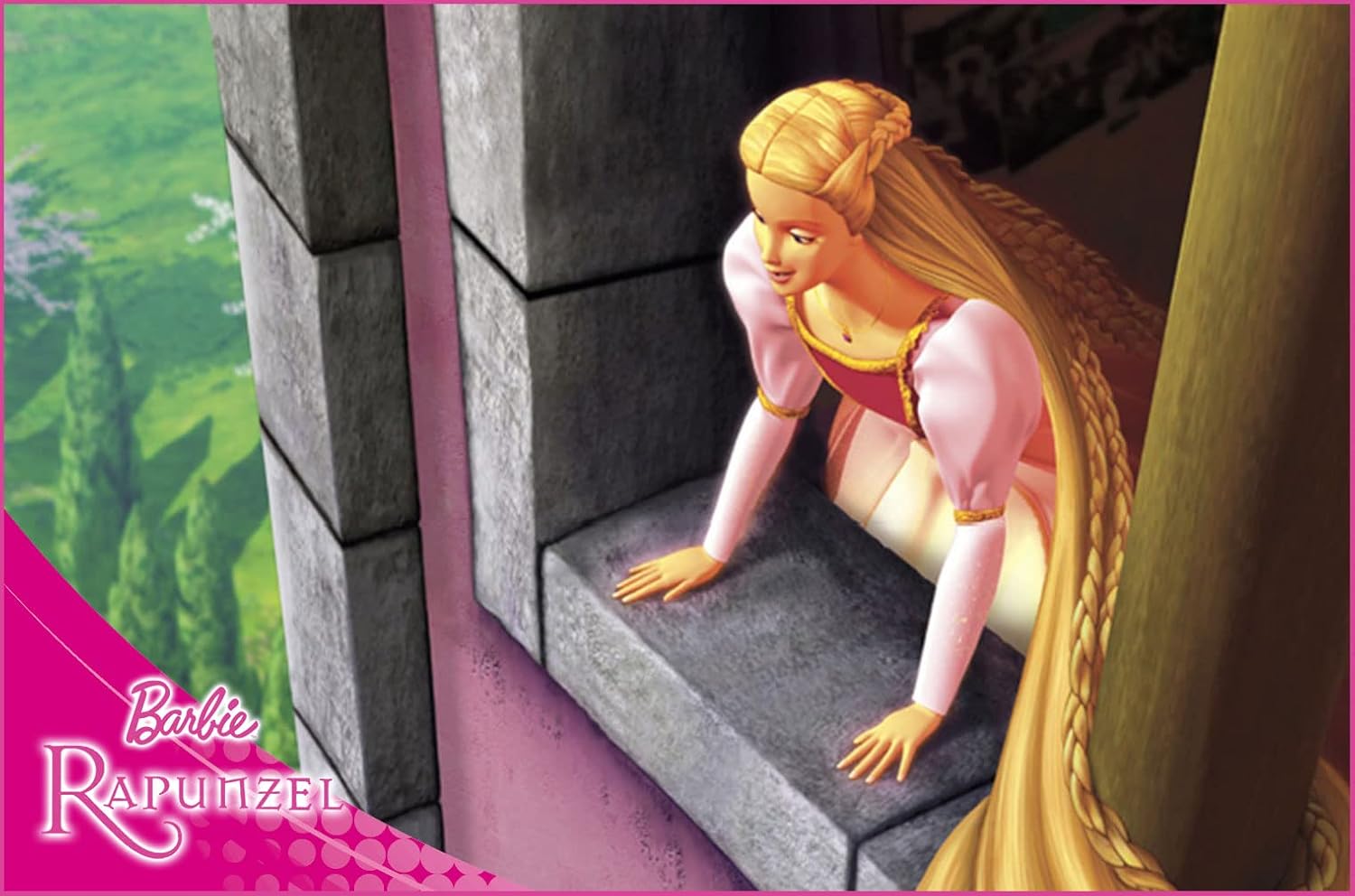 Barbie als "Rapunzel"