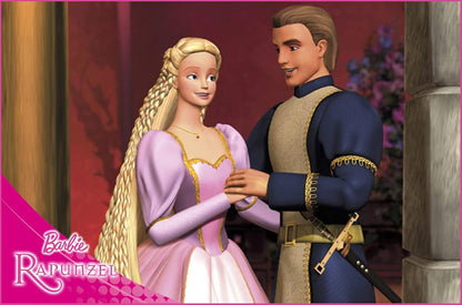 Barbie als "Rapunzel"