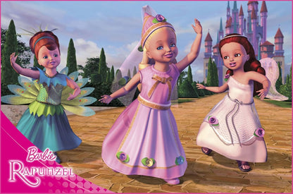 Barbie als "Rapunzel"