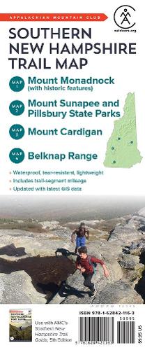 Southern New Hampshire Trail Map