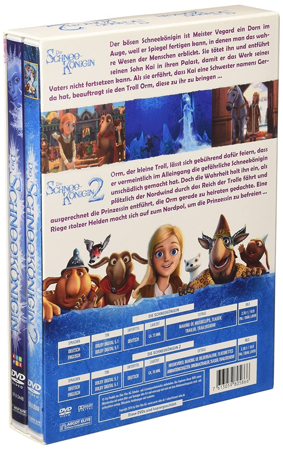 Die Schneekönigin 1+2 - Box