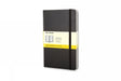Carnet quadrillé - Format de poche - Couverture rigide noire
