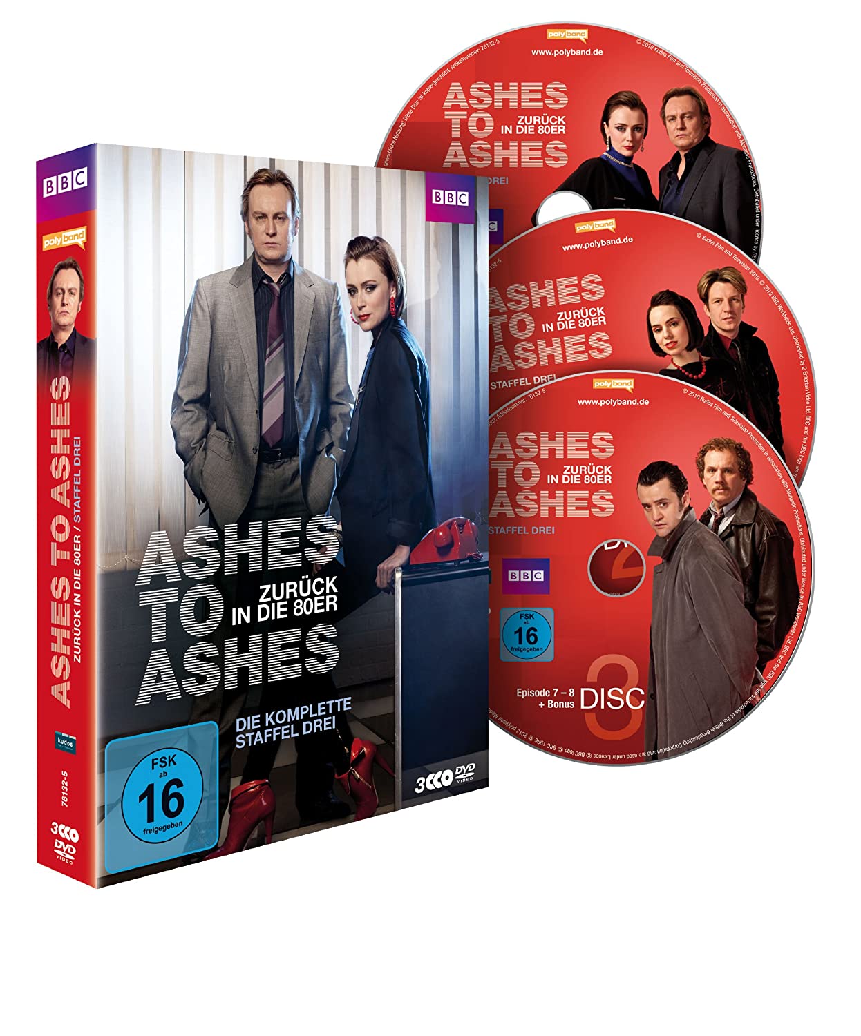 Ashes to Ashes - Zurück in die 80er, Die komplette Staffel Drei